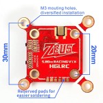 Venta al por mayor HGLRC VTX PRO 1,6 W 5,8G transmisión 40CH con micrófono PIT/25/400/800/1.6W ajustable para RC Racing Drone